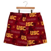 USC Trojans Men's 289c Cardinal Block Calhoun Boxer Short